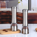 Moedor de pimenta gourmet em aço inox com ajuste fino e grosso
