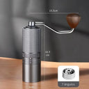 Moedor cinza manual para café turco com moagem ultrafina profissional