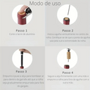 Abridor de vinho com bomba de ar e cortador, design compacto e elegante da Casa Splendida.