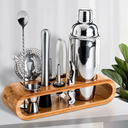 Cocktail shaker Boston 750ml em aço inox para drinks