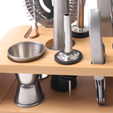 Cocktail shaker Boston 750ml em aço inox para drinks