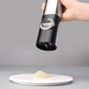 Moedor de temperos em inox escovado com base USB – Casa Splendida