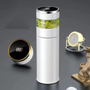 Frasco Térmico Digital com Infusor de Chá com Display de Temperatura