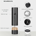 Moedor de sal e pimenta elétrico Xiaomi com carregamento USB-C