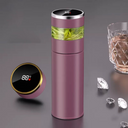 Frasco Térmico Digital com Infusor de Chá com Display de Temperatura