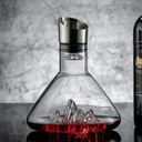 Decanter Iceberg de Cristal 1500ml com Aerador Integrado | Casa Splendida