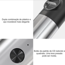 Moedor de temperos em inox escovado com base USB – Casa Splendida