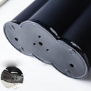 Organizador elegante de talheres e facas com escorredor e base removível nas cores branco e preto