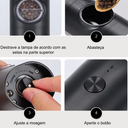 Moedor de sal e pimenta automático com ajuste de moagem – Casa Splendida