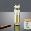 Frasco Térmico Digital com Infusor de Chá com Display de Temperatura