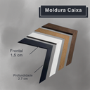 Kit com 3 quadros abstratos geométricos em tons de terracota, moldura de madeira com ou sem vidro, ideal para sala moderna.