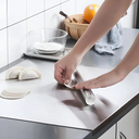 Tábua de corte inox com aba para bancada Casa Splendida