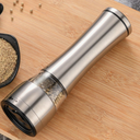 Moedor de pimenta gourmet em aço inox com ajuste fino e grosso