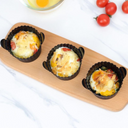 Cestinha de silicone para muffins, ovos e cupcakes – kit com 3 unidades