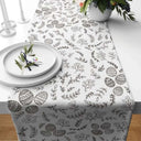 Caminho de Mesa Ovos e Ramos Coelho Estampado Casa Splendida