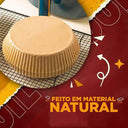 Forma redonda para air fryer sem sujeira – uso único e fácil descarte
