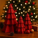 Kit Mini Árvores de Natal Decorativas (3 peças) – Casa Splendida