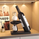 Suporte para Vinho Decorativo Escultura Moderna em Cerâmica Casa Splendida