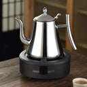 Chaleira inox prata com infusor removível para chá solto Casa Splendida