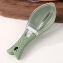 Utensílio de cozinha para remover escamas de peixe sem espalhar sujeira e com fácil lavagem