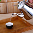 Chaleira inox prata com infusor removível para chá solto Casa Splendida