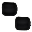 Kit 2 Formas Silicone p/ Air Fryer 20cm – Casa Splendida