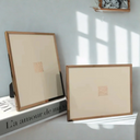 Kit Milano rose gold com porta-retratos 15x20 cm nas posições vertical e horizontal