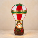 Luminária de Natal Balão com Papai Noel e Boneco de Neve LED