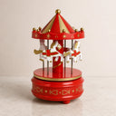 Caixinha Carrossel Musical de Natal 18 cm