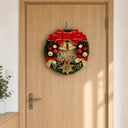 Guirlanda de Natal Verde 40 cm Decorada