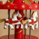 Caixinha Carrossel Musical de Natal 18 cm