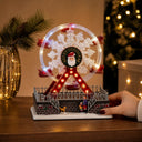 Roda Gigante de Natal Musical Iluminada