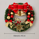 Guirlanda de Natal Verde 40 cm Decorada