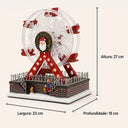 Roda Gigante de Natal Musical Iluminada