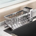 Organizador de Pia Inox Multifuncional Casa Splendida