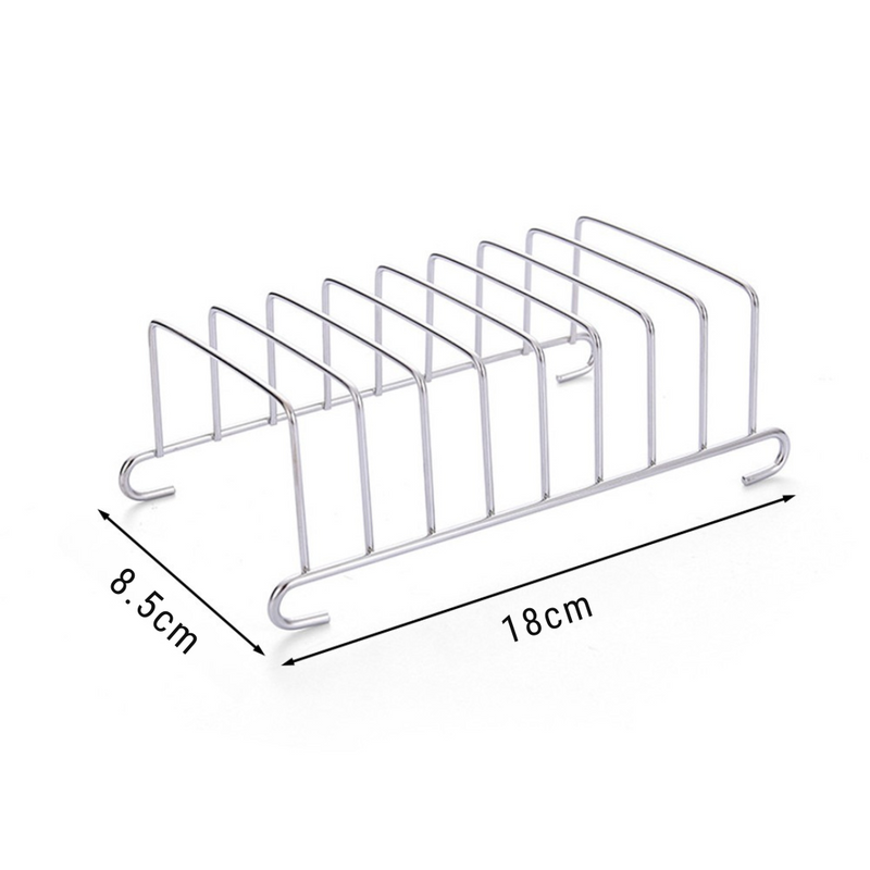 Suporte de aço inox para fritadeira elétrica – grelha com espetos