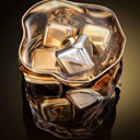 Cubos inox reutilizáveis com pinça e estojo. Resfria bebidas sem diluir. Kit elegante, prático e reutilizável da Casa Splendida.