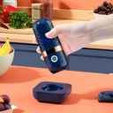 Purificador de alimentos portátil com tecnologia OH–, ideal para legumes e frutas.