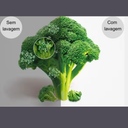Purificador de alimentos portátil com tecnologia OH–, ideal para legumes e frutas.