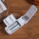 Mini seladora portátil a pilha para fechar embalagens e conservar alimentos – leve, prática e eficiente