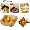 Kit 150 Formas p/ Air Fryer Antiaderente Casa Splendida