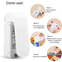 Mini seladora portátil a pilha para fechar embalagens e conservar alimentos – leve, prática e eficiente