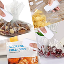 Mini seladora portátil a pilha para fechar embalagens e conservar alimentos – leve, prática e eficiente