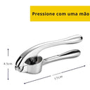 Espremedor de Alho Premium em Inox Casa Splendida