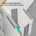 Lixeira dobrável de parede pendurada em porta de armário para descarte na bancada – Casa Splendida