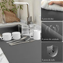 Tapete de Pia Super Absorvente Minimalista Casa Splendida