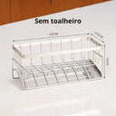 Organizador de Pia Inox Multifuncional Casa Splendida
