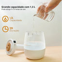 Umidificador Duplo Spray com Luz Ambiente 1,3L Casa Splendida