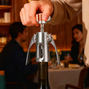 Abridor de Vinho Premium em Aço 