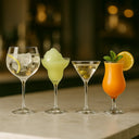 Kit 4 Taças para Drinks Cocktail Casa Splendida